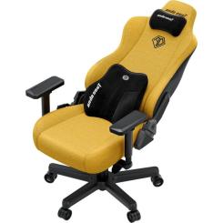 Кресло игровое Anda Seat Kaiser 3E Fabric XL Bright Yellow Фото 7