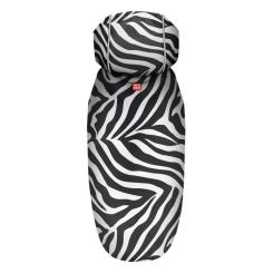 Дождевик для животных WAUDOG Clothes з капюшоном "Зебра" XL Фото