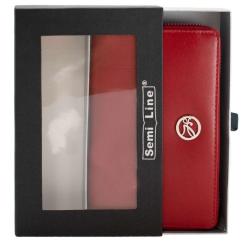 Кошелек Semi Line RFID Red Фото 2