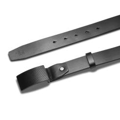 Ремень Semi Line Мужской Кожаный Black Фото 2