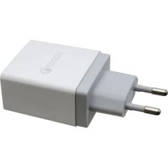 Зарядное устройство Patron USB QC3.0 2.4A white Фото 1