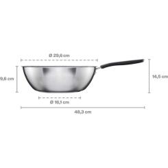 Сковорода Fiskars Вок Functional Form 28 см Фото 5