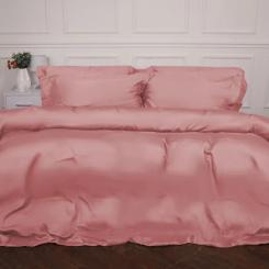 Постельное белье MirSon Tencel №02 Pink 2x143x210 Семейный Фото