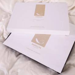Постельное белье MirSon Tencel №06 Gray 200x220 Евро Фото 10
