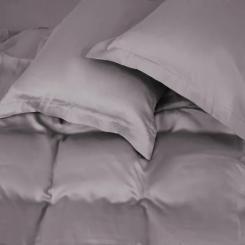 Постельное белье MirSon Tencel №06 Gray 200x220 Евро Фото 1