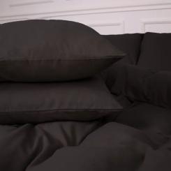 Постельное белье MirSon 002 Black Фланель 175х210 Двуспальный Фото 3