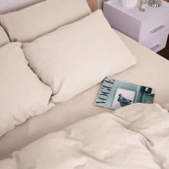 Постельное белье MirSon 007 Milk Фланель 175х210 Двуспальный Фото 6
