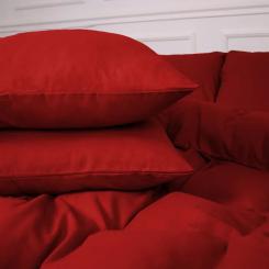 Постельное белье MirSon 009 Red Фланель 175х210 Двоспальний Фото 5