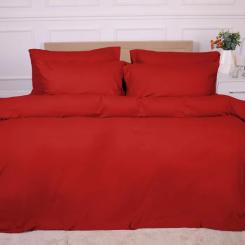 Постельное белье MirSon 009 Red Фланель 175х210 Двоспальний Фото 6