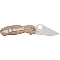 Нож Spyderco Para 3 CPM Cru-Wear Micarta Brown Фото 1