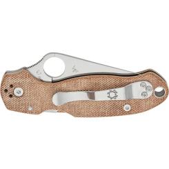 Нож Spyderco Para 3 CPM Cru-Wear Micarta Brown Фото 3