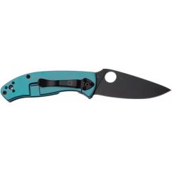 Нож Spyderco Tenacious BB Titanium Blue Фото 1