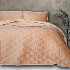 Покрывало MirSon №5050 Velor charm Beige 180х210 см Фото 5