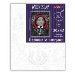 Картина по номерам Santi Wednesday Siren 30х40см Фото 1