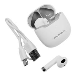 Наушники Grunhelm GBE-967 Wireless White Фото 4
