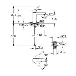 Смеситель Grohe QuickFix 1018330000 Фото 3