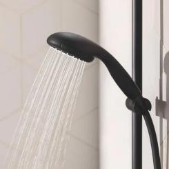 Душевой гарнитур Grohe QuickFix Precision Start Black Фото 8