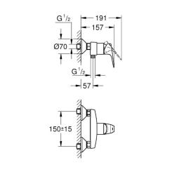 Смеситель Grohe Start Flow Фото 1