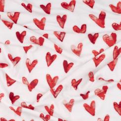 Плед Ardesto Flannel 160х200см, 100% полиэстер, сердечки Фото 2