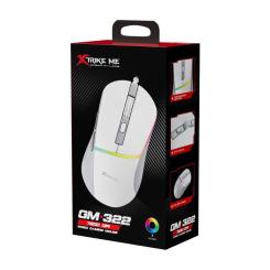 Мышка Xtrike ME GM-322 USB White Фото 1