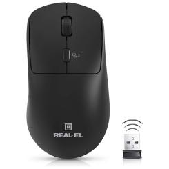 Мышка REAL-EL RM-317W Wireless Black Фото