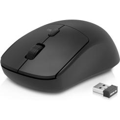 Мышка REAL-EL RM-317W Wireless Black Фото 1