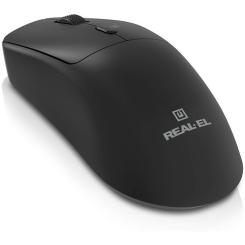 Мышка REAL-EL RM-317W Wireless Black Фото 2
