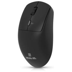 Мышка REAL-EL RM-317W Wireless Black Фото 5
