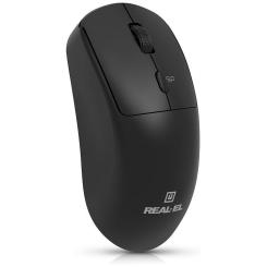 Мышка REAL-EL RM-317W Wireless Black Фото 6