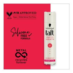 Лак для волос Taft Phyto Keratin 4 250 мл Фото 5