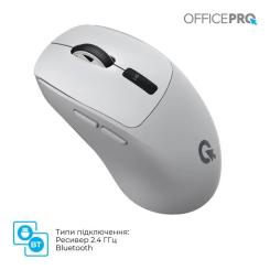 Мышка OfficePro M398G Wireless/Bluetooth Gray Фото 10