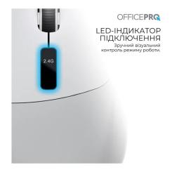 Мышка OfficePro M398G Wireless/Bluetooth Gray Фото 7