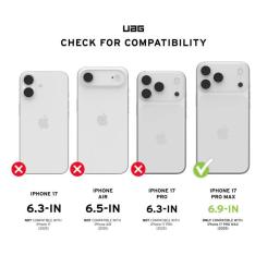 Стекло защитное UAG iPhone 17 Pro Max Transparent Фото 7