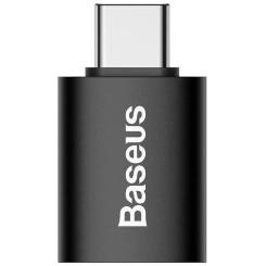 Переходник Baseus OTG USB 3.1 AF to USB-C black Фото 1