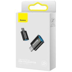 Переходник Baseus OTG USB 3.1 AF to USB-C black Фото 2