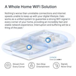 Точка доступа Wi-Fi Mercusys HALO-H60X-2-PACK Фото 8