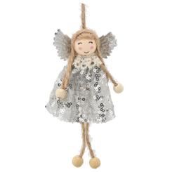 Елочная игрушка Chomik Фея" блискітки 7,5х16 см Фото