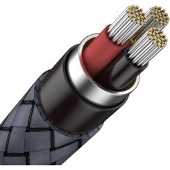 Кабель мультимедийный Essager 3.5mm F to 3.5mm M 3.0m Фото 4