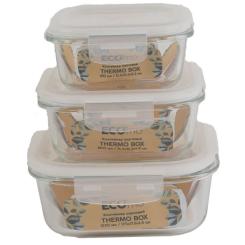 Пищевой контейнер Ecomo Thermo Box квадратний 510 мл Фото 3