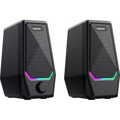 Акустическая система Havit SK768 USB RGB Black Фото