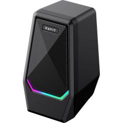 Акустическая система Havit SK768 USB RGB Black Фото 5