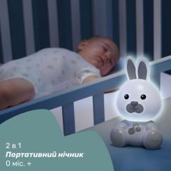 Ночник Chicco музыкальный Кролик Dreamlight Фото 1