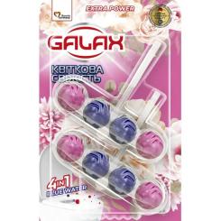 Туалетный блок Galax Квіткова свіжість 2 х 55 г Фото