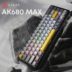 Клавиатура Ajazz AK680 MAX Magnetic Switch RGB USB Black Фото 2