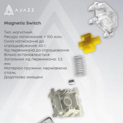 Клавиатура Ajazz AK680 MAX Magnetic Switch RGB USB Black Фото 3