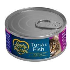 Консервы для кошек Lovely Hunter Adult cats Tuna & Fish 85 г Фото