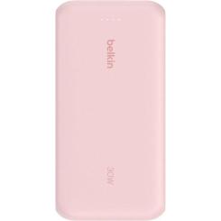 Батарея универсальная Belkin 20000mAh, 30W USB-C Pink Фото
