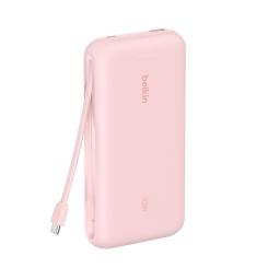 Батарея универсальная Belkin 20000mAh, 30W USB-C Pink Фото 1