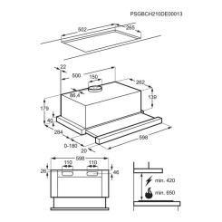 Вытяжка кухонная Electrolux LFP326FW Фото 6