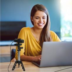 Веб-камера J5create JVU430 4K Ultra HD USB-A/C Black Фото 8